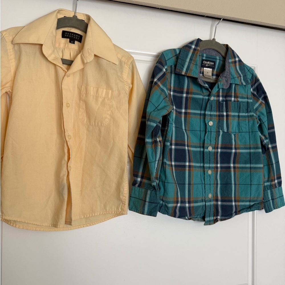 Child’s size 4T and 5. Bergamo New York and Oshkosh b’gosh